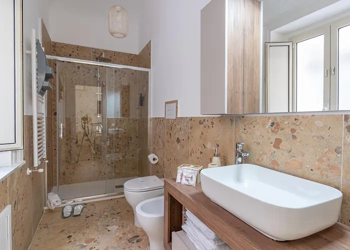 شقة Le Volte Del Basile - 4 Private E Terrazza